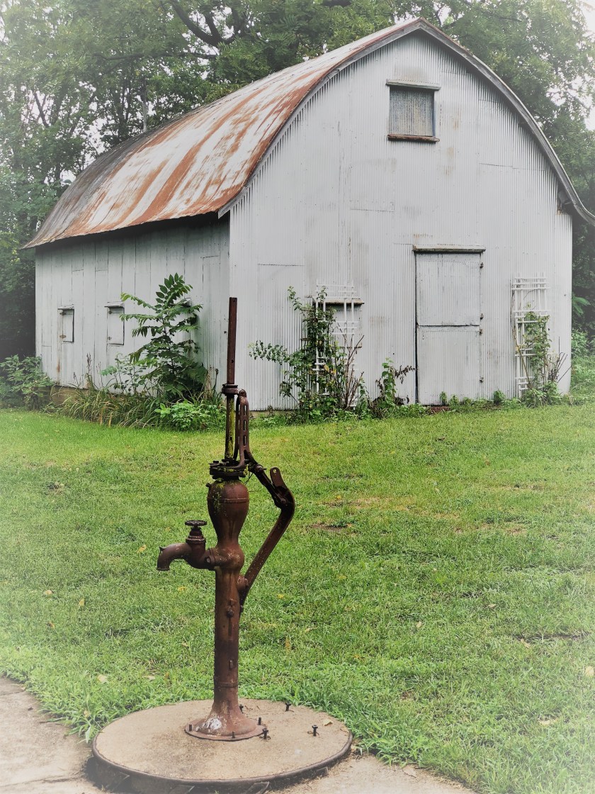 Barn with Pump - Icarus - Tammy Mathews
